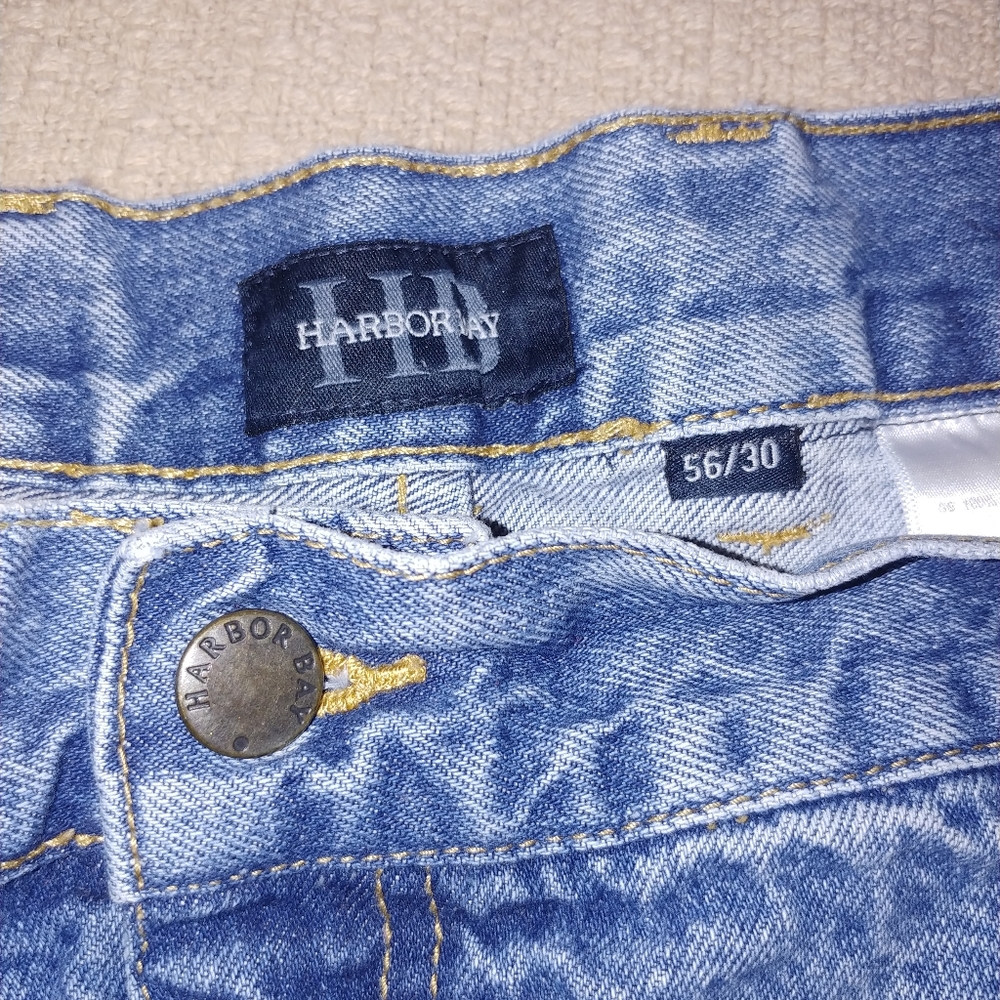 One pair of Harbor Bay relaxed fit jeans